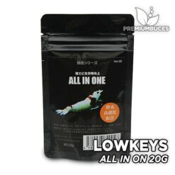 Comprar online la comida para gambas de acuario LOWKEYS All In One 20g. Calidad y entrega excepcional. Comida para gambas Caridina y Neocaridina en Premiumbuces.