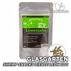 GLASGARTEN Shrimp Snacks Diente de León