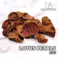 Lotus Petals 50g Folhas e botânicos para aquário