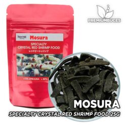 MOSURA Specialty Crystal Red Shrimp Food 25g Comida para Gambas