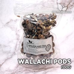 Wallachi Pods 100g Hojas y botánicos para acuario