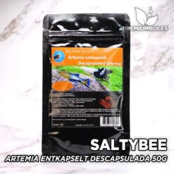 SALTYBEE DS Pure Artemia Entkapselt Descapsulada 50g Comida para Gambas