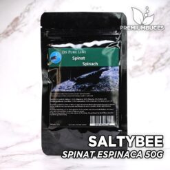 SALTYBEE DS Pure Spinat Espinaca 50g Comida para Gambas