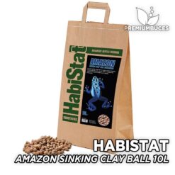 HABISTAT Amazon Sinking Clay Ball Filtration Substrate Sustrato para Terrario