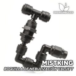MISTKING -Boquilla de Nebulización Value T Sistemas de Lluvia para Terrario