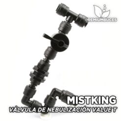 Boquilla de Nebulización con Control de Válvula Value T Sistemas de Lluvia para Terrario