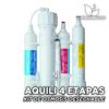 Compra online el Kit de Osmosis Desechable AQUILI 4 ETAPAS. Calidad y entrega excepcional. Kits de Osmosis Desechable en Premium Buces.