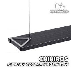 Compra online el Kit para Colgar la luz CHIHIROS WRGB II Slim. Calidad y entrega excepcional. CHIHIROS Kit Para Colgar WRGB II Slim en Premium Buces.
