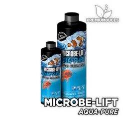 Comprar Microbe-Lift Aqua-Pure Gracias a su mezcla de compuestos bacterianos beneficiosos para nuestro acuario, Microbe-Lift Aqua-Pure hará que el agua sea cristalinaeliminando a largo plazo amonio y nitritos sobrantes.